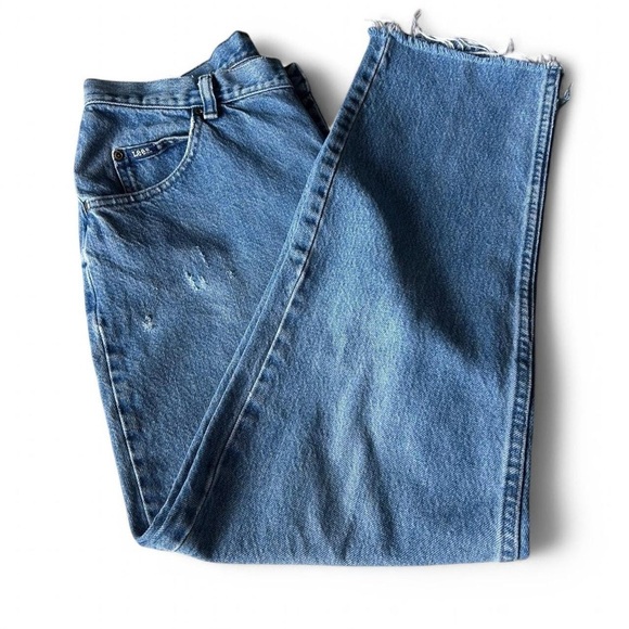 Vintage 80s Lee originals/  High-Rise Straight Leg MOM Jeans 🌟 - Picture 2 of 9